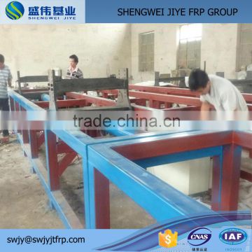 FRP pultrusion machine for discontinuous pu sandwich panel production line