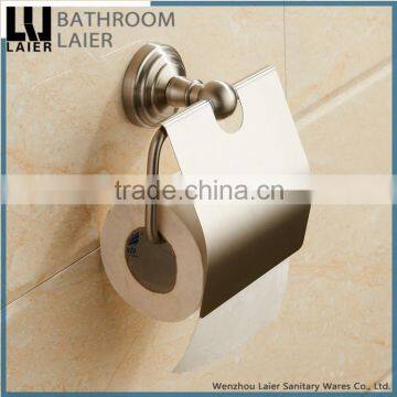 15133 best Factory Supplier stainless steel 304 Brush Nicked Wall Mounted Bathroom accessories Toilet Paper Holder