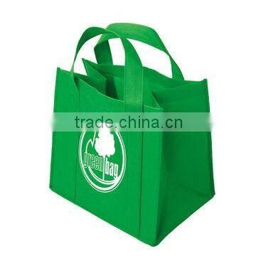 PP nonwoven Shopping Bags, Laminated with PE/PP, Measures 39.4 x 35 x 14cm