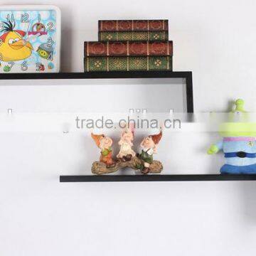 mdf floating cube wall shelf black L shapes