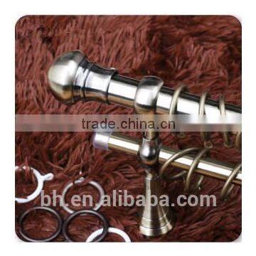 double wall curtain rod