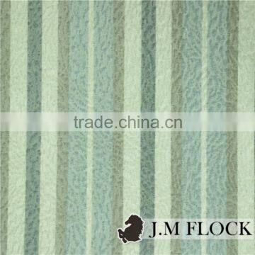 Anti-Static Flame Retardant Flower Pattern Sofa Fabric With Flocking