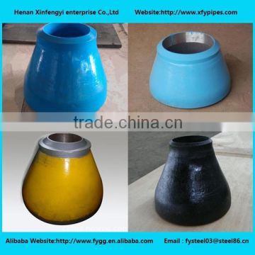 Alloy steel pipe fittings weld concentric reducer