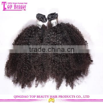 2015 Hot Sale !!! South Africa Hair Styles Virgin Indian Afro Kinky Curly Hair