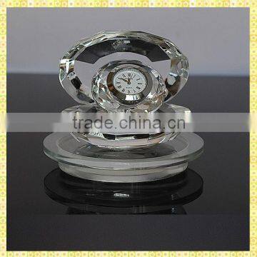 Handmade Unique Exquisite Crystal Shell Clock For Netherland New Year Business Gifts Souvenirs