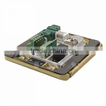 Floor Socket With VGA, RJ45, TV, HDMI, 3RCA AV, AC Power