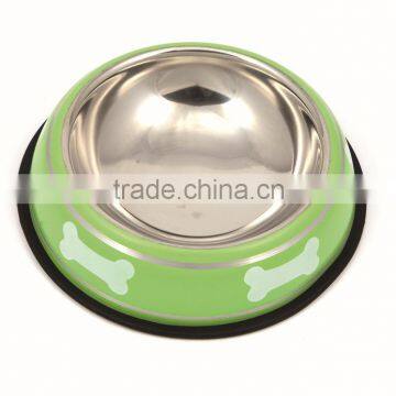 ZML5073L portable food for pet pet products stainless steel pet bowl