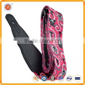 Wholesale Custom Printed Polyester Guitar Straps With No Moq