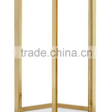 Metal Frame l Shaped End Table Small photo-4