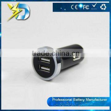 Wholesale Fancy design portable dual USB car charger