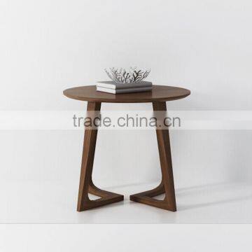 Custom made modern MDF top coffee table wooden round table