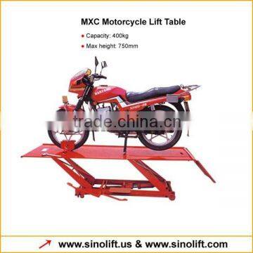 MXC76 Motocycle Lift Tabe