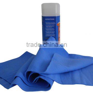 Blue Cooling Towel