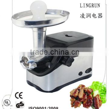 Stainless steel electric meat grinder