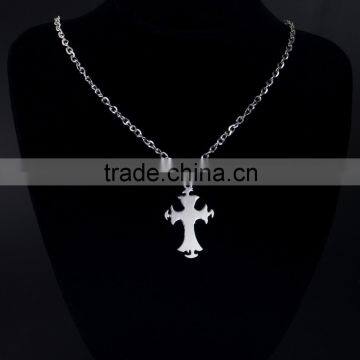 New Fashion Stainless Steel Man Cross Stainless Necklace photo-5