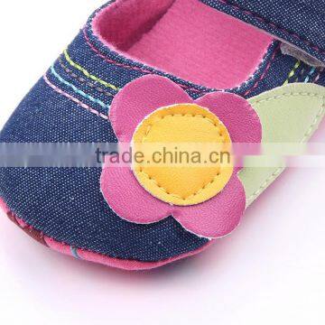 New Design Baby Flower Dress Shoes Children Soft Sole Shoes Wholesale Baby Sheos