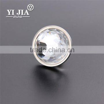 34 mm wholesale brass crystal cabinet knob