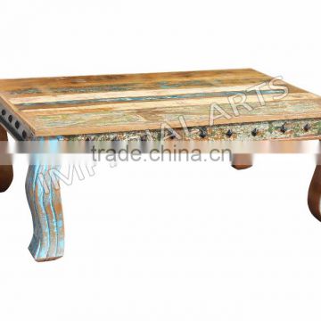 Antique Recycled Wood Furniture Wooden Coffee Table