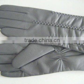 leather gloves/pu gloves with Snake Pattern