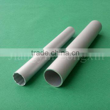 Silver Sandblasted Anodized Decorative Aluminum Round Tubes
