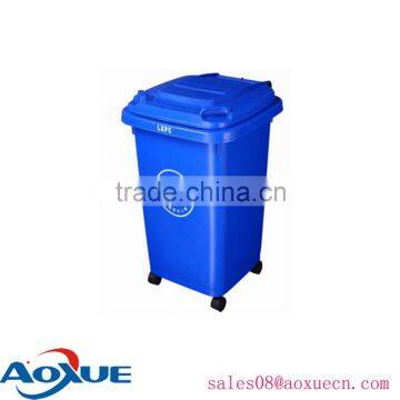 china supplier recycle plastic garbage waste bin