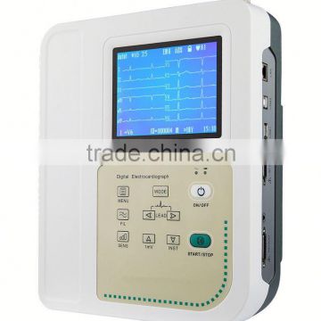 2015 new style Portable 12 Channel ECG Machine Interpretive