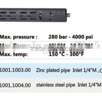 330mm vented grip zinc plated/ss extension high pressure lance