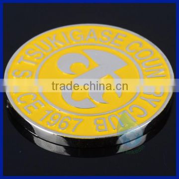 Hot sale enamel cheap custom token coins/2014 custom metal stamping coins