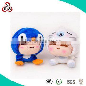 Chinese Factory OEM High Quality plush sea lion keychain wholesale