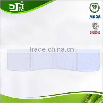 White Terry Cloth with Silicone Double Oven Mitt