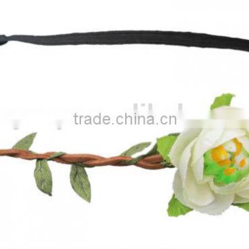 2015 hot silk flower hair accessories