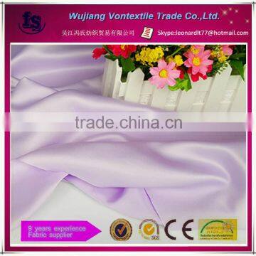 Wujiang factory supply 100D*200D calendering satin ribbon fabric for wedding,cloth,panties,trousers,etc