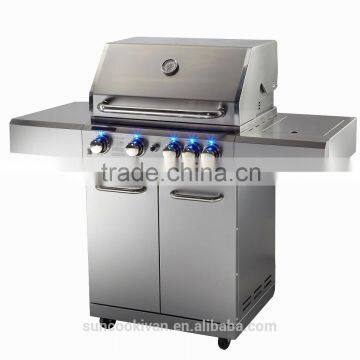 4 Main Burners Barbeceu Gas Grill With Blue LED photo-2