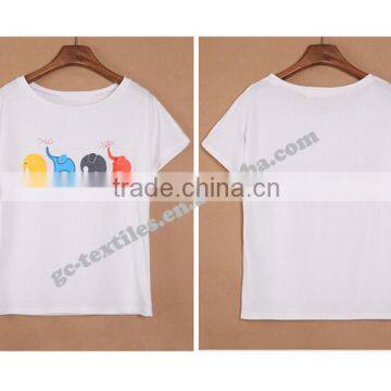 Girl's Printed Cute Short Sleeve T-shirts photo-2