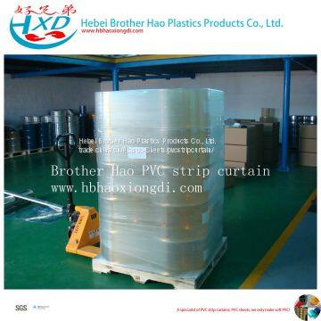 Standard Smooth Transparent 2mm Thickness Vinyl Plastic PVC Strip Curtain Door Rolls photo-3