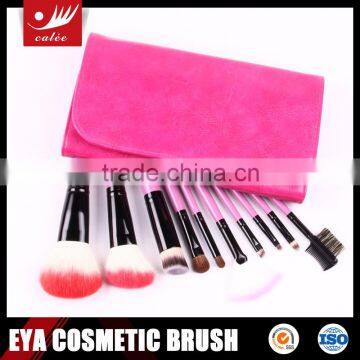 10 Pcs New Design Goat Hair Makeup Brushes Set photo-4