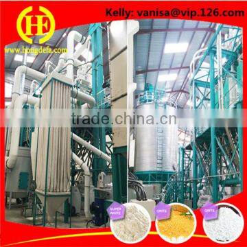 100T/24H Maize Grinding Machine/100T Corn Milling Flour Production Plant/100 Ton per Day Maize Flour Milling Plant photo-2