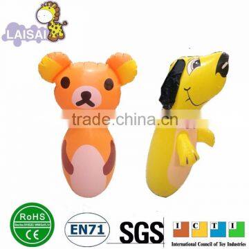 promotional pvc Dog tumber,inflatable toys for advertising,paly toys for kids