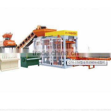 Hydraulic Fly Ash Cement Color Paver/wall Brick Block Moulding Machine for Sale, Concrete Automatic Brick Production Line QT6-15 photo-4