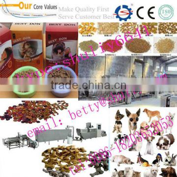 pet food extruding machine/ dog food production line