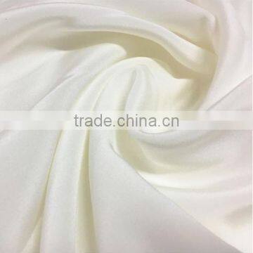 Natural white silk crepe 4-ply silk crepe de chine for wedding dress