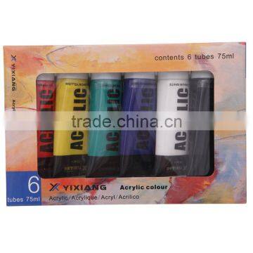 Free Sample 75ml Acrylic Paint for Painting Acrylic Artistic Paints photo-6