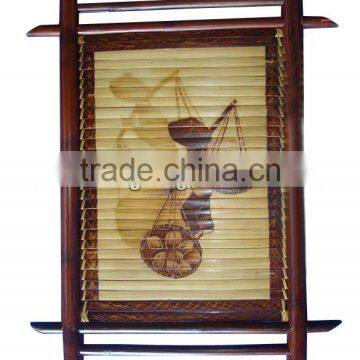 Vietnam bamboo painting cheap price