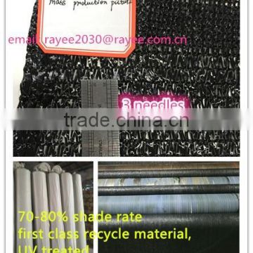 HDPE Sun shade net 70gsm , shade net greenhouse