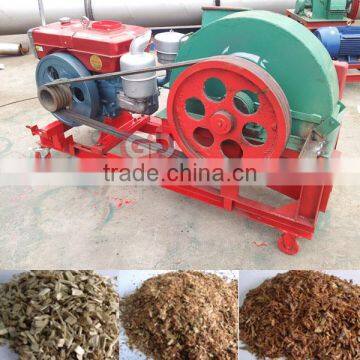 CE approved High Efficient diesel engine sawdust machine