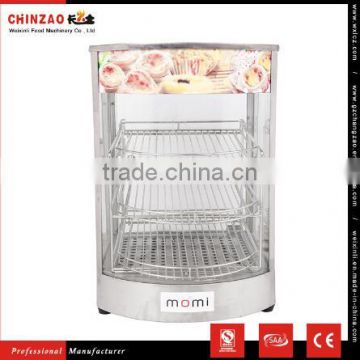 CE APPROVED EASY USE AND POPULAR DESIGN CHIANZAO BRAND FOOD DISPLAY WARMER WITH GLASS DOOR