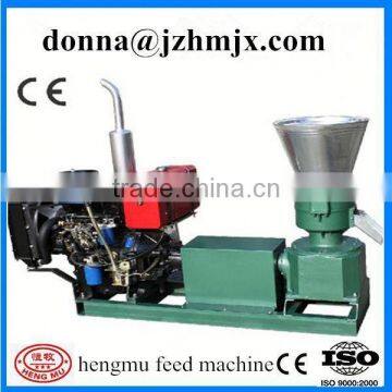 Low temperature rise and long working life mobile pellet plant