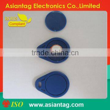 ISO 125khz/13.56mhz ABS writable T5577 smart rfid keyfob