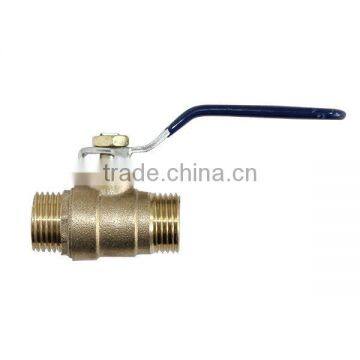 iLot Mini brass ball valve, male NPT, vinyl handle