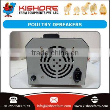 Durable and Useful Poultry Debeaker Machine for Mass Purchase by Indian Manufacturer photo-3